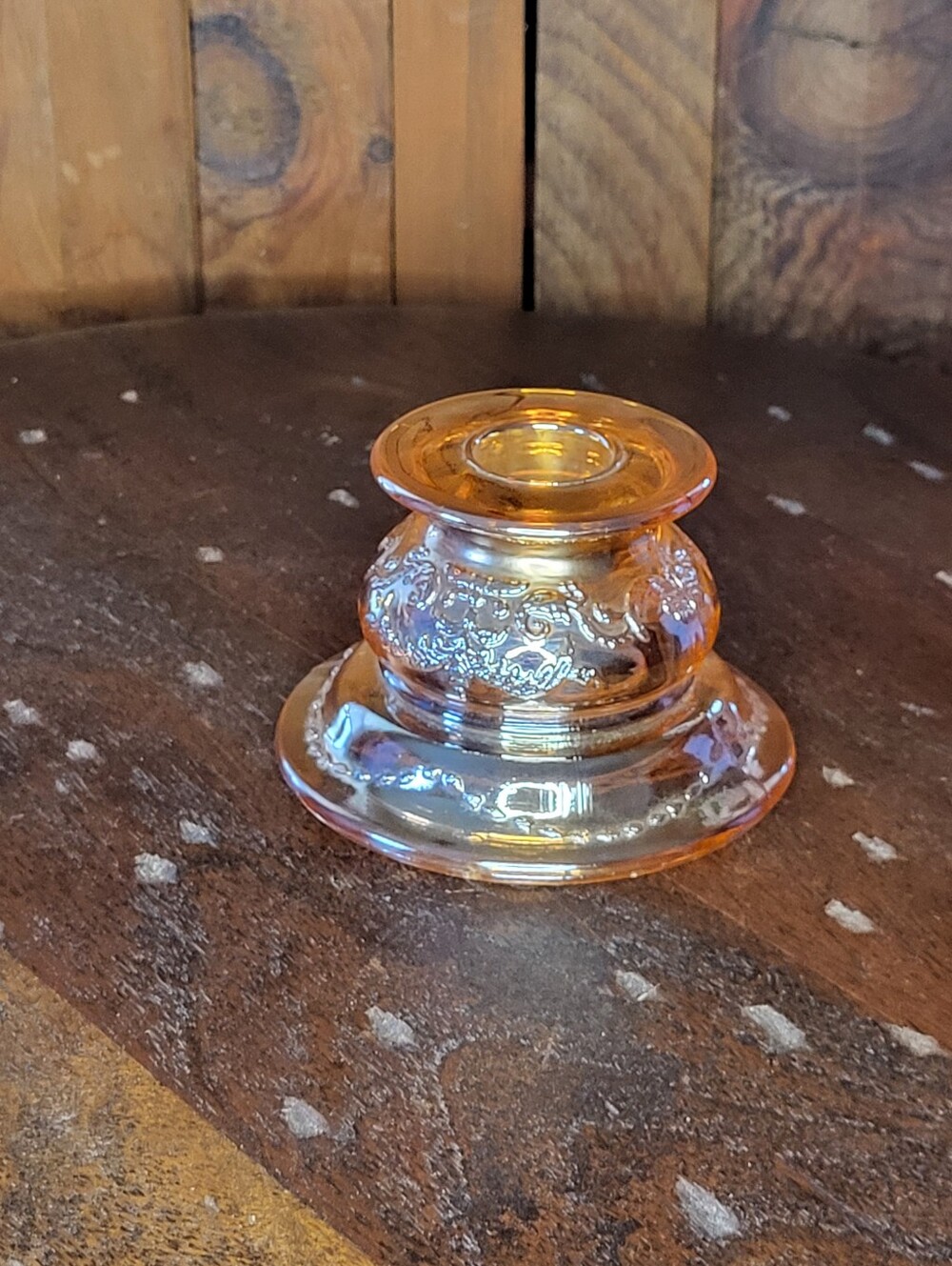 Carnival Glass Holder Stand